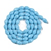 Opaque Solid Color Beads Strands EGLA-N013-P10mm-D10-2