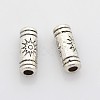 Tibetan Silver Tube Beads LF0614Y-NF-1