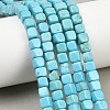 Natural Magnesite Beads Strands G-Z143-C01-01-1