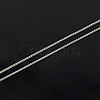 Anti-Tarnish Rhodium Plated 925 Sterling Silver Necklaces STER-M034-40B-2
