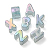 Opaque Rainbow Iridescent Acrylic Beads OACR-P010-23H-2