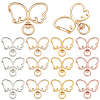 20Pcs 4 Colors Alloy Swivel Clasps FIND-SC0017-27-6