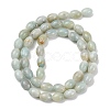 Natural Flower Amazonite Beads Strands G-K362-I10-02-3