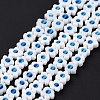 Handmade Millefiori Glass Bead Strands LAMP-J035-8mm-66-2