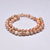 Natural Red Netstone Beads Strands G-F352-8mm-3