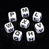 Opaque Acrylic Beads SACR-S273-35E-01-1