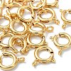 SHEGRACE Brass Spring Ring Clasps XGRPCN257-222G-2