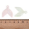 Transparent Plastic Pendants KY-N025-61-3
