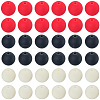 Rubberized Style Imitated Silicone Acrylic Beads MACR-PA0001-06A-05-6