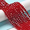 Transparent Glass Beads EGLA-A035-T6mm-D07-2