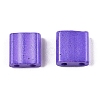 2-Hole Baking Paint Glass Seed Beads SEED-S023-17C-24-3