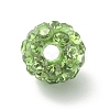 Rhinestone Pave Disco Ball Beads RB-TAC0002-02B-07-2
