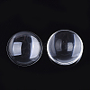 Transparent Glass Cabochons GGLA-R026-30mm-B-2