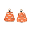 Halloween Theme Alloy Enamel Pendants ENAM-T020-07D-2