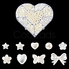 ABS Plastic Imitation Pearl Beads OACR-YW0001-50-1