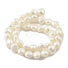 Natural Cultured Freshwater Pearl Beads Strands PEAR-A006-04H-3