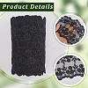 5 Yards Milk Fiber Embroidery Lace Trim Ribbon OCOR-GF0005-14A-5