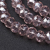 Glass Beads Strands X-GR10MMY-39L-2