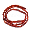 Natural Red Agate Beads Strands G-P457-B01-25-3