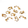 Iron Clip-on Earring Findings for Non-Pierced Ears X-EC141-NFG-3