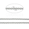 Tarnish Resistant 304 Stainless Steel Rolo Chains STAS-M032-42P-4.7mm-2