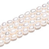 Natural Cultured Freshwater Pearl Beads Strands PEAR-N012-07Y-01-5