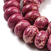 Synthetic Imperial Jasper Dyed Beads Strands G-D077-E01-01C-4