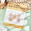 10Pcs Autumn Theme Brass Pendants KK-BBC0011-78-6