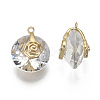 Valentine's Day Glass Pendants X-GLAA-N038-003A-3