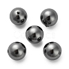 Baking Paint Pearlized Glass Pearl Round Beads HY-Q001-02B-05-1
