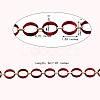 Handmade Imitation Gemstone Style Link Chains AJEW-J034-01C-7