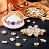 100Pcs Teardrop/Heart/Star Sew on Rhinestones GACR-TA0001-07A-8