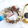 Circle Shape Rattan Vine Branch Wreath Hoop DIY-B022-01D-2