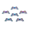 Rack Plating Alloy Beads FIND-B010-07MC-3