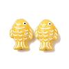 Handmade Porcelain Beads PORC-K010-08H-1