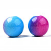 Spray Painted Acrylic Beads X-MACR-S275-040-2