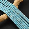 Dyed Synthetic Imperial Jasper Beads Strands G-Z089-A03-A-3