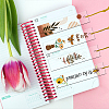 4Pcs Acrylic Bookmarks AJEW-GL0001-73A-6