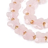 Natural Rose Quartz Beads Strands G-N371-10A-07-4