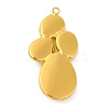 Brass Pendants KK-M251-05G-3