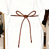 Round PU Leather Cord Tie Knot Belts for Dress DIY-WH20007-802A-04-5