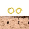 Spray Painted Iron Open Jump Rings IFIN-T017-04C-15-3
