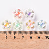 Transparent Acrylic Beads X-TACR-S152-06B-4