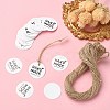 100Pcs Paper Gift Tags CDIS-YW0001-11B-2
