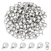 120pcs Tibetan Style Alloy Tube Bails TIBE-LP0001-05-1