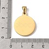 Hand Polished 304 Stainless Steel Pendants STAS-B094-01E-G-3