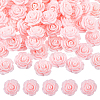 80Pcs Opaque Resin Cabochons RESI-DC0001-61C-1
