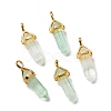 Natural Fluorite Pointed Pendants G-K329-36G-1