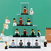 Transparent Plastic Minifigures Display Case LS-ODIS-WH0043-25-6