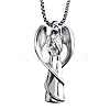 Angel Urn Ashes Pendant Necklace BOTT-PW0001-030S-1